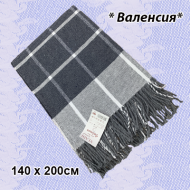 Плед 70% хлопок, "Валенсия" 140 х 200см