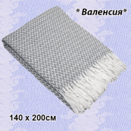 Плед 70% хлопок, "Валенсия" 140 х 200см