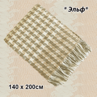 Плед 70% шерсть, "Эльф" 140 х 200см