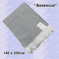 Плед 70% хлопок, "Валенсия" 140 х 200см