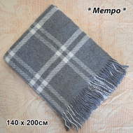 Плед 50% шерсть, "Метро" 140 х 200см