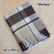 Плед 50% шерсть, "Метро" 140 х 200см