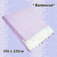 Плед 70% хлопок, "Валенсия" 200 х 220см