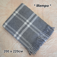 Плед 50% шерсть, "Метро" 200 х 220см