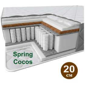 Матрас пружинный *Spring Cocos*