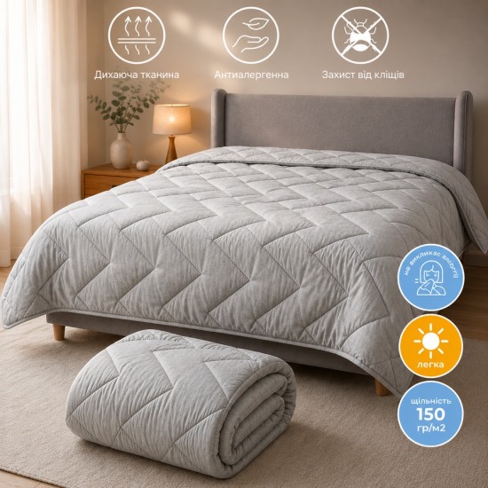 Одеяло стеганое "Nordic Comfort", размер 140x210 см