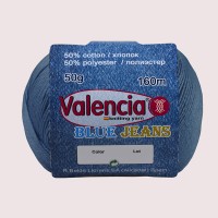 Джинсовая пряжа для вязания Valencia Blue Jeans 815