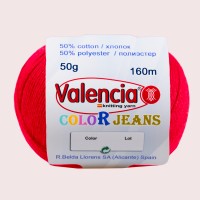 Пряжа с хлопком Valencia Color Jeans 621