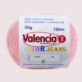 Пряжа с хлопком Valencia Color Jeans 221
