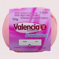Демисезонная пряжа с хлопком Valencia Santana 241