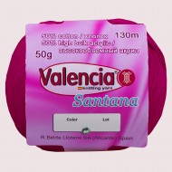 Демисезонная пряжа с хлопком Valencia Santana 641