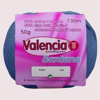 Демисезонная пряжа с хлопком Valencia Santana 841