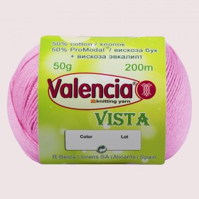 Мерсеризованный хлопок с вискозой Valencia Vista 261