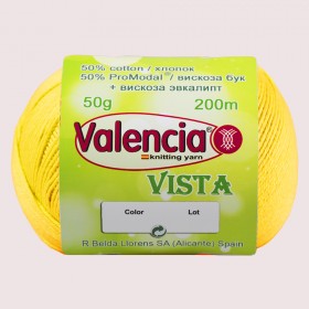 Мерсеризованный хлопок с вискозой Valencia Vista 461