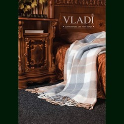 Плед 20% шерсть, "Палермо" 140 х 200см
